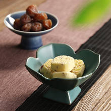 Retro dessert snacks compote ceramic high tea set tea tea tray basket Japanese fruit nut plate Chinese style Ceramic gifts 2024 - buy cheap