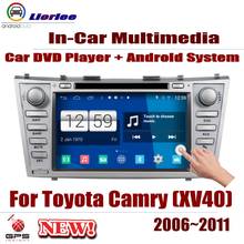 Tela lcd do sistema rockchip px5 1080p ips do andróide do carro para a navegação gps do jogador de dvd de toyota camry (xv40) 2006-2011 2024 - compre barato