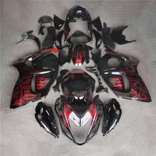 Kit de carrocería para SUZUKI Hayabusa GSXR1300, 08, 09, 10, 11, 12, 13, 14, 15, color rojo y blanco, GSXR 1300, 2008, 2009, 2010, 20112015 2024 - compra barato