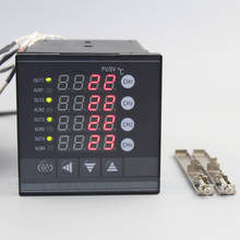 CJA-8400 Multifuncion 4 ways PT100 temperature controller RELAY output 4 channels digital thermostat can connect with 4 sensors 2024 - buy cheap