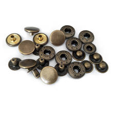 10Sets Copper Snap Buttons Fasteners Leather Craft Sewing Accessories 2024 - buy cheap