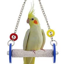 Bird Swing Toys Parakeet Perches Hanging Cage Toy for Conures Parrots Parakeets Cockatiels Macaws Finches (colorful) 2024 - buy cheap