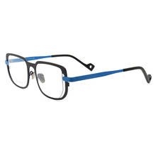 Belight-gafas ópticas de diseño italiano, anteojos cuadrados de titanio Shpae con prescripción Vintage Retro, montura, 7726 2024 - compra barato