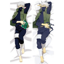 Hot Anime Dakimakura Hatake Kakashi Male Hugging Body Pillow Case Throw Cushion Pillow Cover Home Bedding 2024 - buy cheap