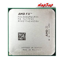 AMD FX-Series FX-4300 FX 4300 3.8 GHz Quad-Core CPU Processor FD4300WMW4MHK Socket AM3+ 2022 - buy cheap