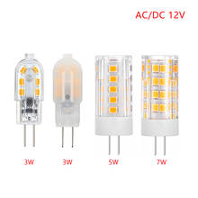 New LED 3W 5W 7W 9W 12W SMD2835 G4 LED Lamp AC/DC 12V Dimming Ceramic Bulb 12/36/51/75/86 LEDs replace 10W 30W 50W Halogen Light 2024 - buy cheap