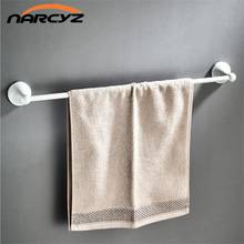 Bathroom accessories 60cm White Towel bar baking white paint bathroom pendant towel rack single bar Bathroom accessories 9251K 2024 - buy cheap