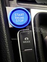 Car Engine Start Stop Button System Cover Car Styling Stickers Ring Case For Audi A4 A5 A6 A7 Q5 Q7 Circle Accessories 2024 - buy cheap