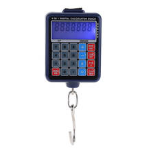 50kg/10g Multi-funcional Digital Mini colgando Escala de peso del equipaje de peso con la herramienta calculadora 2024 - compra barato