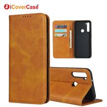 iCoverCase for Xiaomi Redmi Note 8T Case Cover Etui Magnetic Leather Wallet for Redmi Note 8T 8t Flip Case 2024 - buy cheap