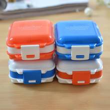 2Pcs Foldable Portable Medicine Small Item Grid Dust-Proof Storage Container Storage Box For Jewelry Pill 2024 - buy cheap