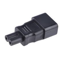 IEC 320 C14 Male to C7 Female Power Adapter Extension Travel Converter 2024 - buy cheap