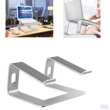 Portable Aluminum Laptop Stand Holder Ergonomic Elevator Metal Riser for 10-17 Inch Notebook PC Desktop Computer Accessories 2024 - buy cheap