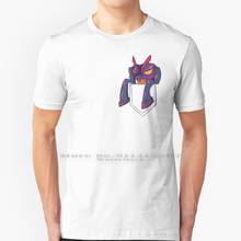 Senketsu-en mi bolsillo Camiseta de algodón puro para 100%, camisa de Anime de The Kill La Kill, Weaboo Pocket, Waterycoke 2024 - compra barato