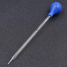 5ml Glass Scale Line Dropper Pipette Lab Dropper Dropping Pipet Blue Rubber Head Pipettors 2024 - купить недорого