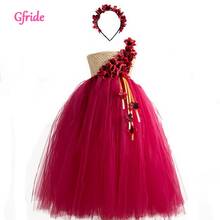 2-10 Years Girls Elegant Princess Dress Flowers Kids Wedding Dresses With Headband Children Girl Evening Party Clothing Vestidos 2024 - buy cheap