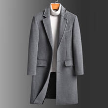 Down & Parkas New Arrival Wool Coat Long Coat  Winter Jacket Man's Coast Thickened Male High Quality Warm Winter Size M-XXXL 2024 - buy cheap