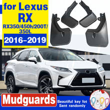 For LEXUS RX RX350 RX450h RX200T RX350L 2016-2019 2018 Mudflaps Splash Guards Front Rear Mudguards Fender Molded Mud Flap Flaps 2024 - buy cheap