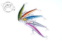 1Pcs Minnow Lures Fishing Bait 9.7cm/8.6g Artificial Hard Crankbait Wobblers With Hooks For Fishing Gear 2024 - buy cheap