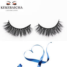 KEKEBAICHA 3D Mink lashes Crisscross False Eyelashes 100% Cruelty Free Mink Eyelashes Makeup Eyelash Extension Reusable Lashes 2024 - buy cheap