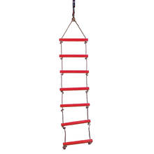 MagiDeal Safe Kids Indoor Outdoor Playhouse 6 Rungs Rope Climbing Ladder Play Sport Fun Toy for Garden Treehouse 120KG 2Colors 2024 - buy cheap