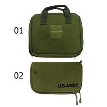 12 polegada de caça tático pistola bolsa saco arma de náilon portátil carry caso magzine coldre macio militar handgun saco protetor 2024 - compre barato