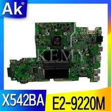 X542BA placa base de Computadora Portátil para For Asus X542B X542BP A580B K580B placa base 100% prueba E2-9220M CPU 2024 - compra barato
