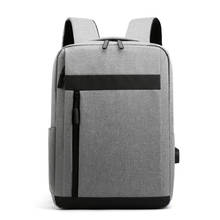 15.6 Inch Labtop Backpack Travel Sports School Backpack Unisex Fashion Casual Waterproof External USB Charging Shoulder Bag Men 2024 - buy cheap