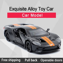 New Arrival Caipo Ford GT 2017 Alloy Diecast Car Model Toy With Pull Back /For Children Gifts /Educational Toy Collection 2024 - buy cheap