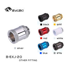 Bykski B-EXJ-20, 20mm Male To Female Extender Fittings, Boutique Diamond Pattern, Multiple Color G1/4 Male To Female Fittings 2024 - buy cheap