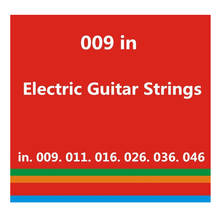 5Sets .009-.046 Electric Guitar Strings Musical Instruments Accessories Super Light Guitar Parts Wholesale 2024 - buy cheap