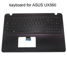 UK backlit keyboard for ASUS Zenbook UX560 UA UX560UX UX560UQ U Q534UX 13NB0CE1P03111-1 GB keyboards Palmrest Top Upper Case New 2024 - buy cheap