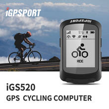 IGPSPORT-ordenador para bicicleta IGS520, resistente al agua, IPX7 ANT +, velocímetro inalámbrico, compatible con Bluetooth 5,0, navegación GPS, Sensor de piezas 2024 - compra barato