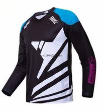 2021 NEW motocross jersey downhill camiseta ropa mtb Long Sleeve Moto Jersey mountain bike dh shirt mx motorcycle clothing 2024 - buy cheap