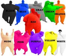 Conjunto chub inflável para adulto roupa de corpo inteiro macacão em 5 cores roupa inflável 2024 - compre barato