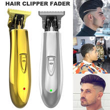 Barber hair clipper professional Rechargeable Cordless Trimmer Men 0mm Baldheaded Clipper Haircut Clippers Salon Razor machine 2024 - buy cheap