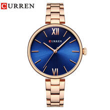 CRREN-reloj de mujer Bayan Kol Saati, de moda, dorado, rosa, plateado, femenino 2024 - compra barato