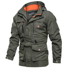 Jaqueta bomber masculina de inverno, jaqueta militar de outono à prova d'água com múltiplos bolsos, ma1 para homens 2024 - compre barato