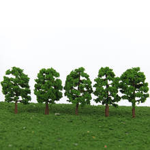 100pcs Model Trees Layout Train Street Railway Diorama Scenery Model Trees 1:150 N Building Park Garden Landscape Scenery 2024 - buy cheap