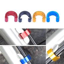 10pcs Bike Bicycle Aluminum Alloy C-Clips Buckle Hose Brake Gear Cable Housing Guide Accessories Outdoor Cycling Parts 2024 - buy cheap
