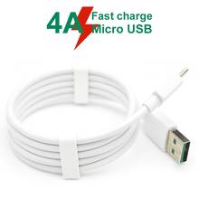 Data cable For OPPO flash charging data line vooc data line 4a fast charging line Android flash fast charger micro usb Data line 2024 - buy cheap