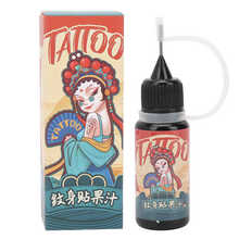 Pigmento de maquillaje permanente para tatuajes, tinta temporal de larga duración, resistente al agua, suministro de tatuajes DIY, 10ml 2024 - compra barato