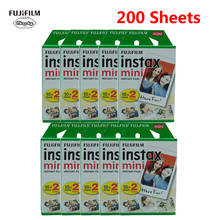 Фотобумага Fujifilm Instax Mini 9, 10-200 листов, белая, для фотоаппарата Polaroid Mini 8, 9, 11, 7s, 70, 90, 25, 55, SP-2 2024 - купить недорого