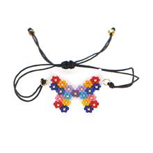 Go2boho-Pulsera de mariposa Bohemia para niña, joyería de cuentas delicas Miyuki, Pulsera tejida a mano para niño 2021 2024 - compra barato