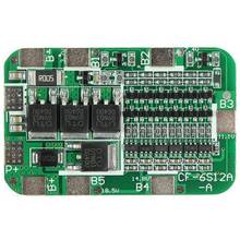 6S 15A PCB BMS Protection Board For 6 Packs 18650 Li-ion Lithium Battery Cell 2024 - buy cheap