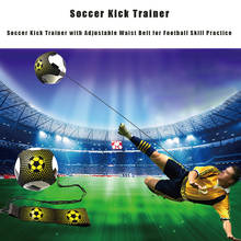 Mãos livres solo soccer kick trainer ajustável cinto de treinamento de futebol para fácil segurança exercício acessórios 2024 - compre barato