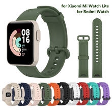 Redmi-pulseira de silicone para relógio, peça de reposição para xiaomi mi watch lite, acessório para smartwatch 2024 - compre barato