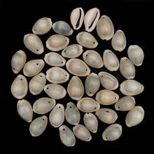 Concha de concha para decoração de casa, contas soltas em forma de concha para artesanato, acessórios de joias, 18mm-20mm, 30/50 natural 2024 - compre barato
