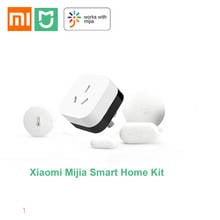 Xiaomi Smart Home Kit Mijia Door Window Sensor Temperature Humidity Sensor Wireless Switch  Application Control Air conditioner 2024 - buy cheap