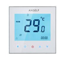 Temperature Controller For Room Weekly Programmable Thermostat Lcd Touch Screen Room Temperature Regulator 3A 110-230V 2024 - buy cheap